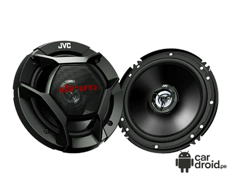 Radio Android Parlante Coaxial JVC 6.5" CS-DR621, pantalla táctil, modelo original, instalada