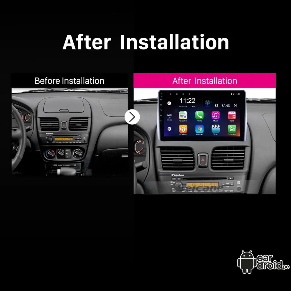 nissan ad 10p 1999-2005 - 6GB RAM - 128GB - Radio Android
