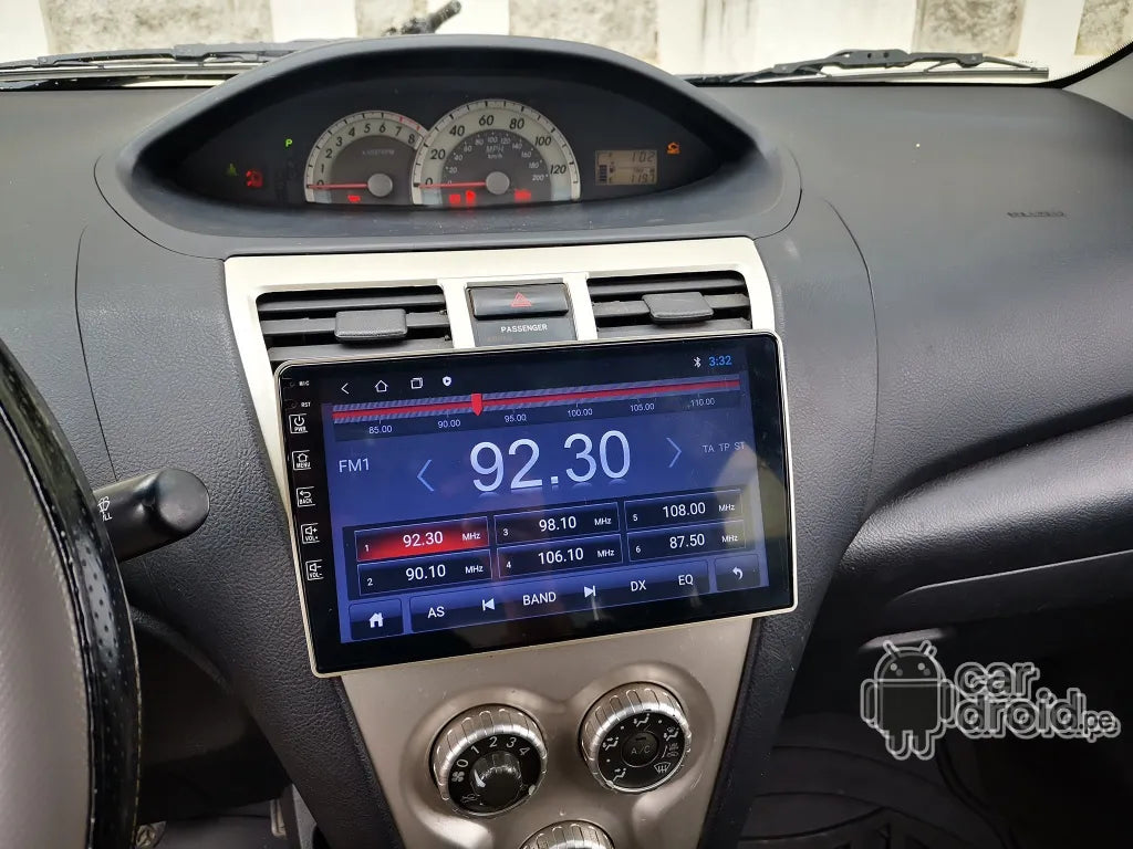 Radio Android Toyota Yaris 2007 - 2012 Radio Android Homologada, pantalla táctil, modelo original, instalada
