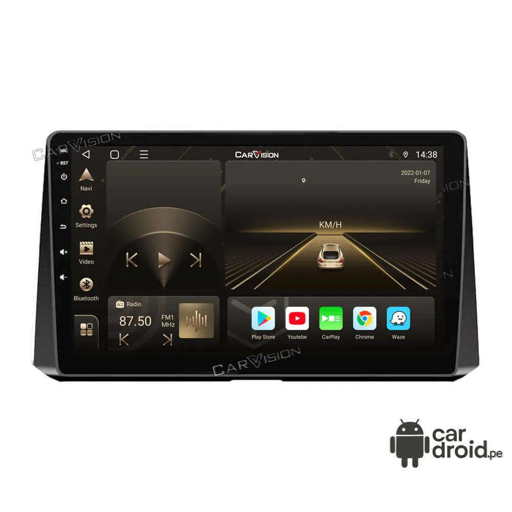 Radio Android Toyota Corolla 2019-2023 Radio android Homologada, pantalla táctil, modelo original, instalada