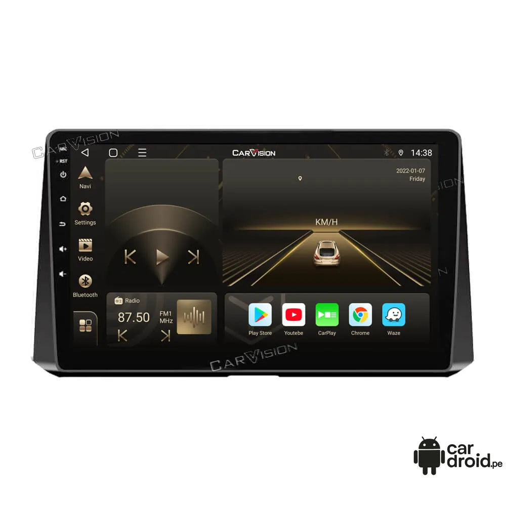 Toyota Corolla 10p 2019-2023 - 6GB RAM - 128GB - Radio Android