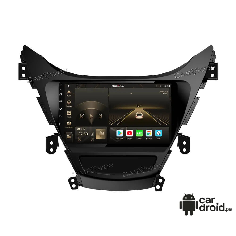 Elantra 2012 - 2017 Radio android Homologada