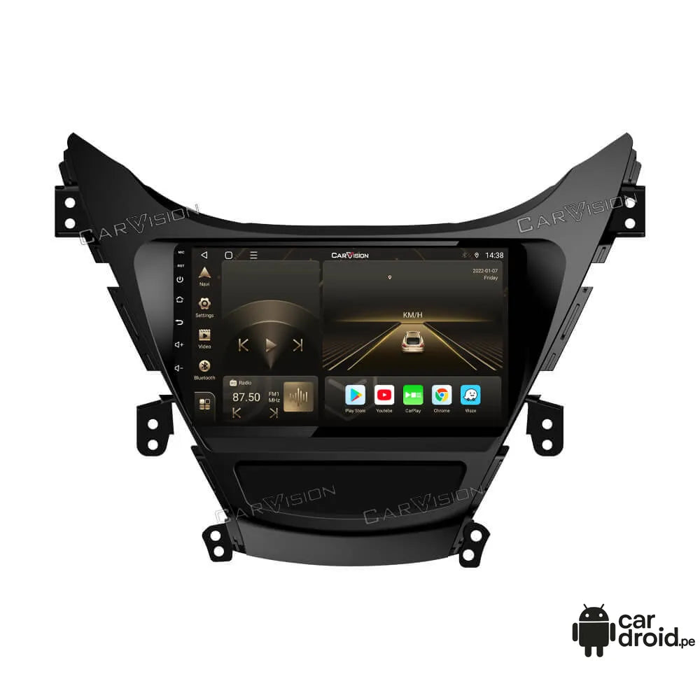 Hyundai elantra 2012-2017 - 6GB RAM - 128GB - Radio Android