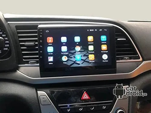 Radio Android Elantra 2018-2021 Radio Android homologada, pantalla táctil, modelo original, instalada