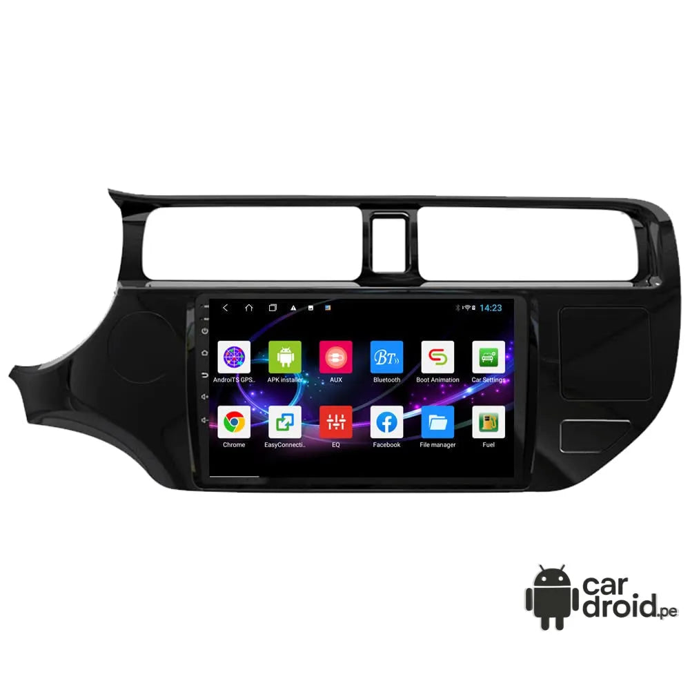 Radio Android Kia Rio 2012 - 2014 Radio Android Homologada, pantalla táctil, modelo original, instalada