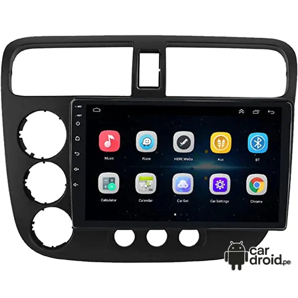 Honda Civic 2001 - 2005 Radio Android Homologada
