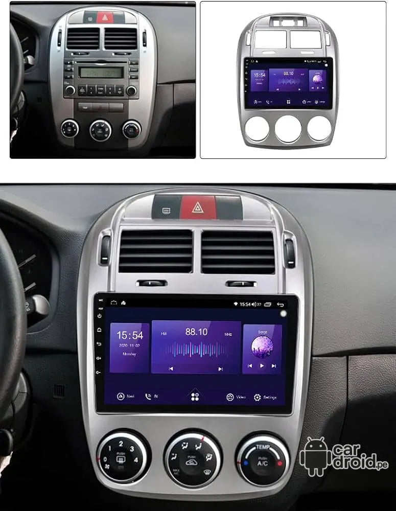 Radio Android Kia Cerato 2008 - 2012 Radio Android Homologada, pantalla táctil, modelo original, instalada