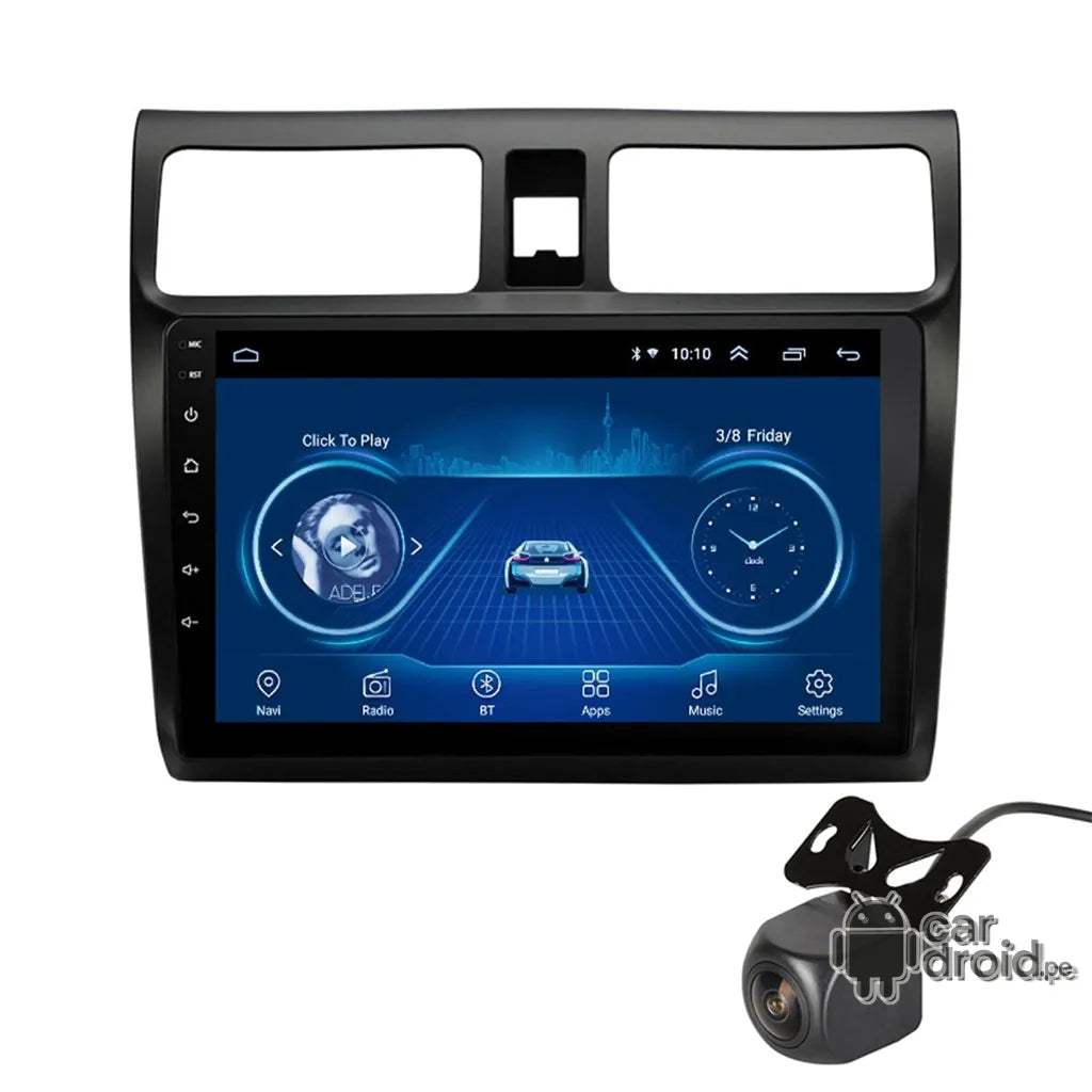 Radio Android Suzuki Swift 2004 - 2011 Radio Android Homologada, pantalla táctil, modelo original, instalada