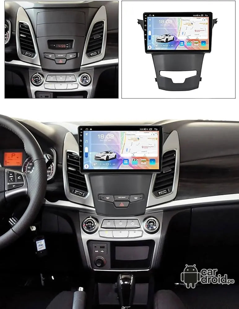 Radio Android SsangYong Korando 2013 - 2017 Radio Android Homologada, pantalla táctil, modelo original, instalada
