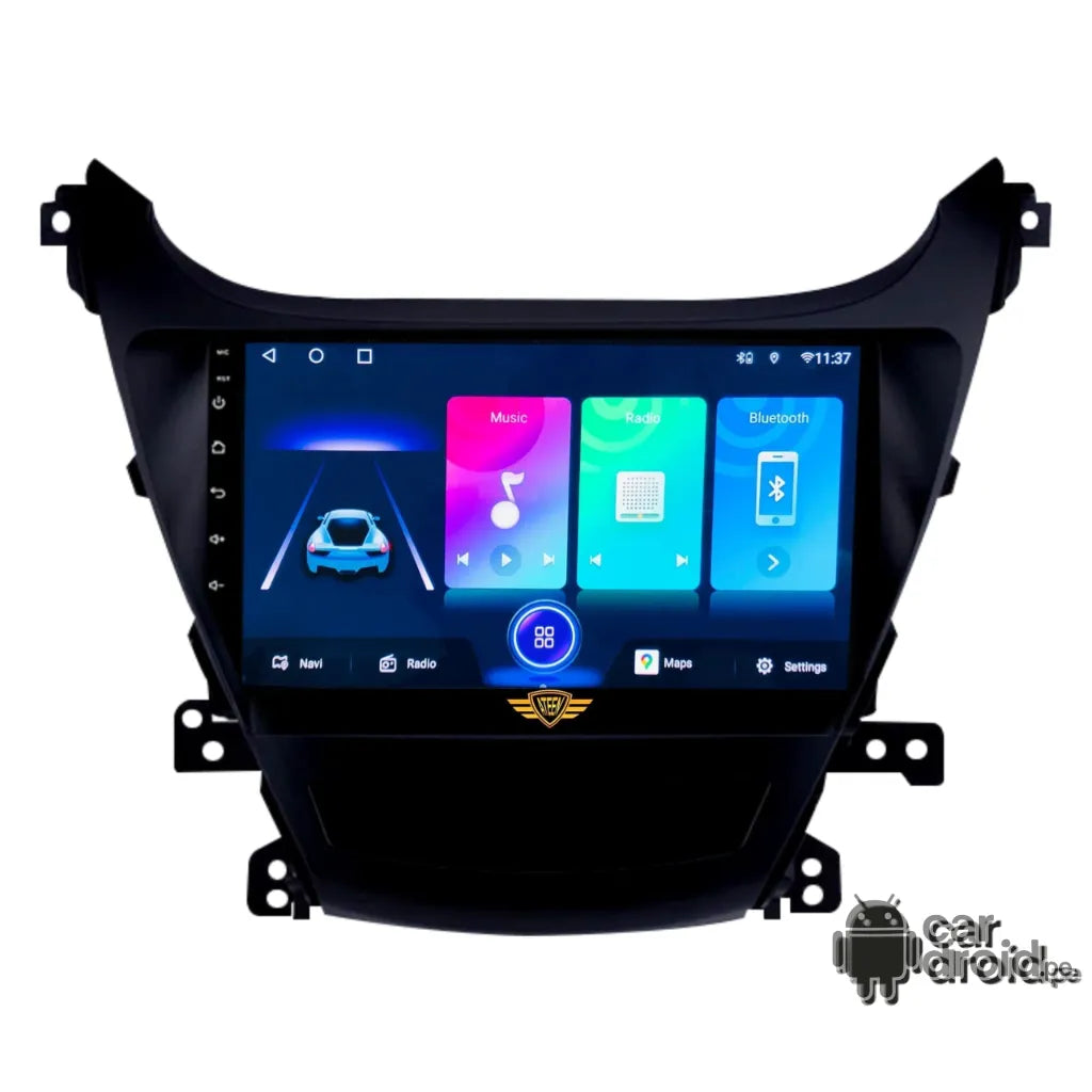 Elantra 2012 - 2017 Radio android Homologada