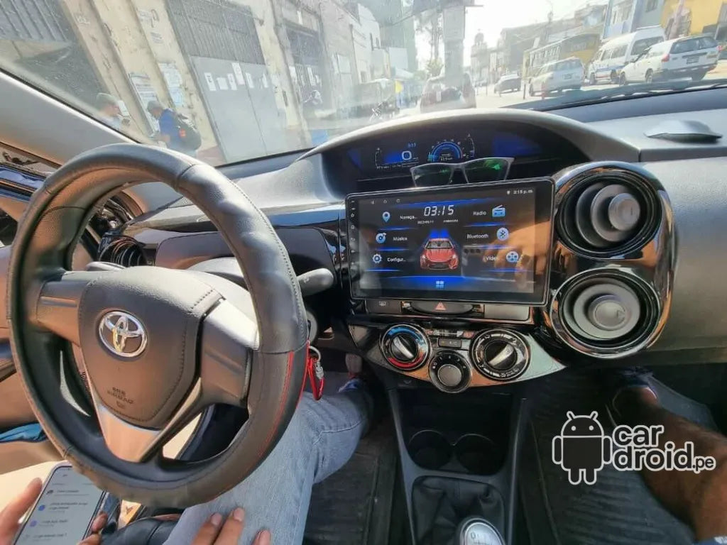 Radio Android Toyota Etios 2016 - 2022 Radio Android Homologada, pantalla táctil, modelo original, instalada