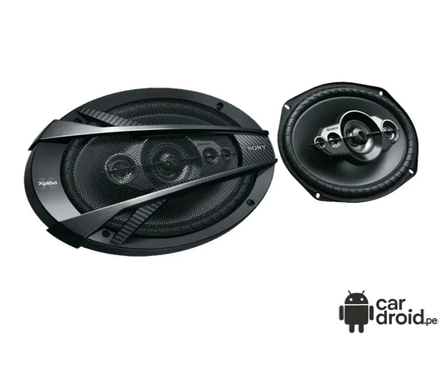 Radio Android Parlante Pentaxial Sony XS XB6957 650W, pantalla táctil, modelo original, instalada