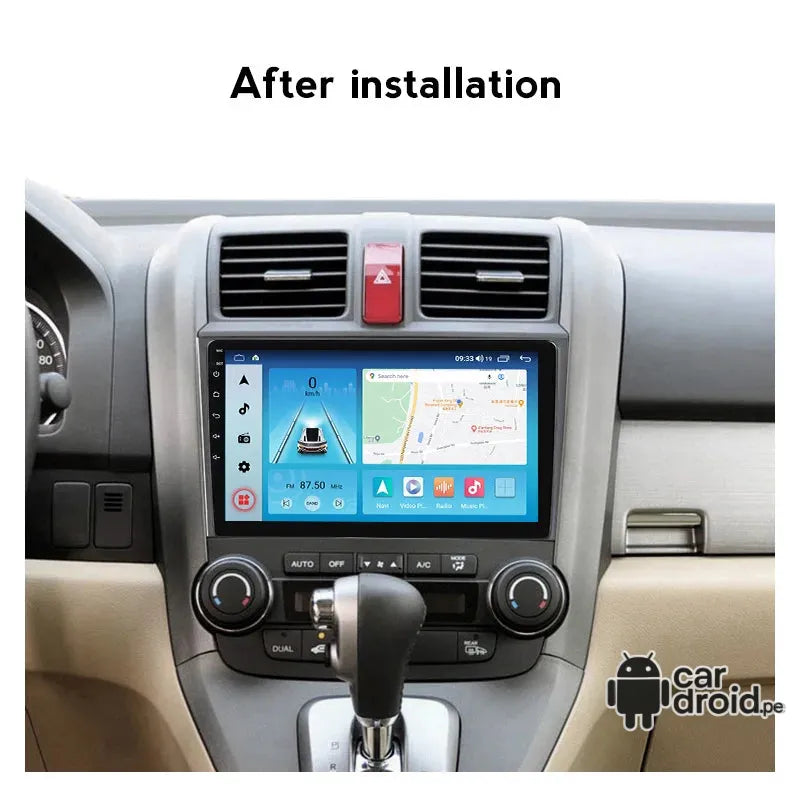 Radio Android Honda Crv 2006 - 2012 Radio Android Homologada, pantalla táctil, modelo original, instalada