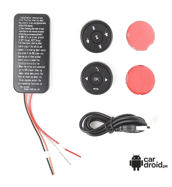 Radio Android Controles de timon Inalambricos - Luminosos (par), pantalla táctil, modelo original, instalada