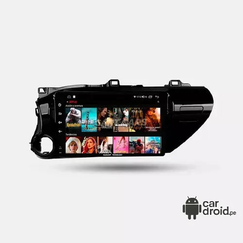 Radio Android Toyota Hilux 2018 - 2023 Radio Android Homologada, pantalla táctil, modelo original, instalada