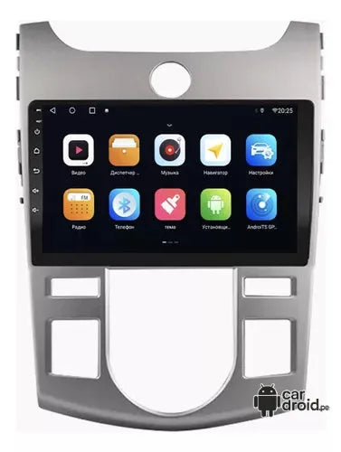 Radio Android Kia Cerato 2008 - 2012 Radio Android Homologada, pantalla táctil, modelo original, instalada