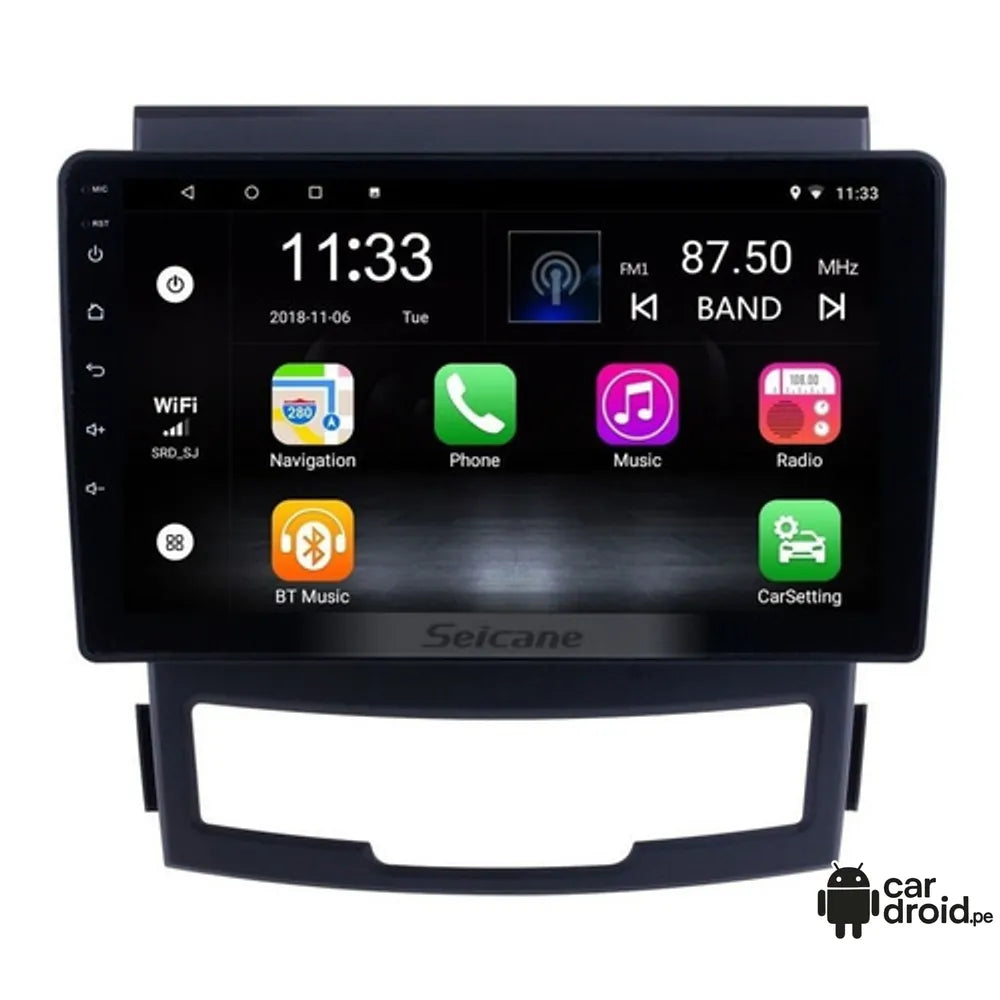 Ssangyong korando 2010-2017 - 6GB RAM - 128GB - Radio Android