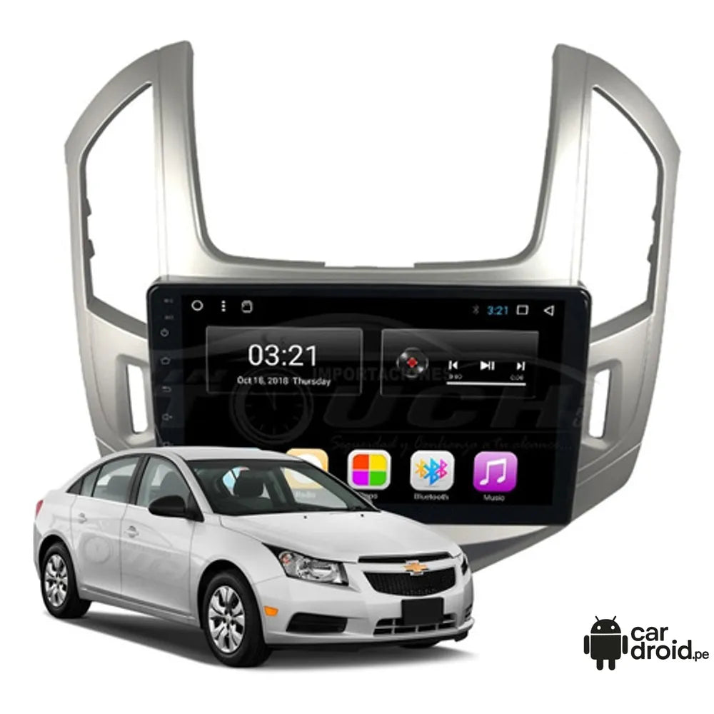 Chevrolet cruze 9p 2011-2015 - 6GB RAM - 128GB - Radio Android
