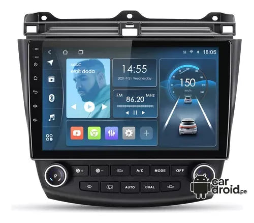 Radio Android Honda Accord 2003 - 2007 Radio Android Homologada, pantalla táctil, modelo original, instalada