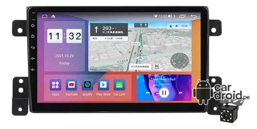 Radio Android Suzuki Grand Nomade 2008 - 2014 Radio Android Homologada, pantalla táctil, modelo original, instalada