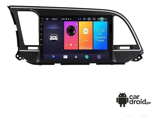 Radio Android Elantra 2018-2021 Radio Android homologada, pantalla táctil, modelo original, instalada