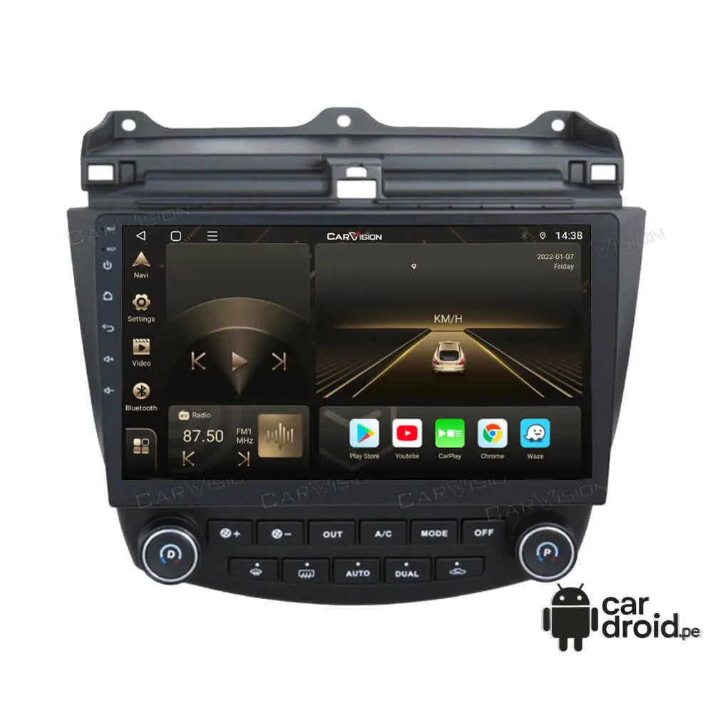 Radio Android Honda Accord 2003 - 2007 Radio Android Homologada, pantalla táctil, modelo original, instalada