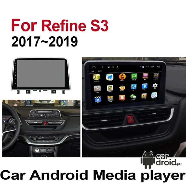 Jac Refine S3 2018 - 2021 Radio Android Homologada
