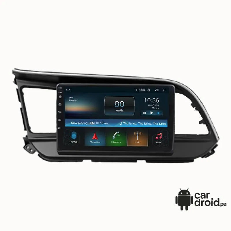Radio Android Elantra 2018-2021 Radio Android homologada, pantalla táctil, modelo original, instalada