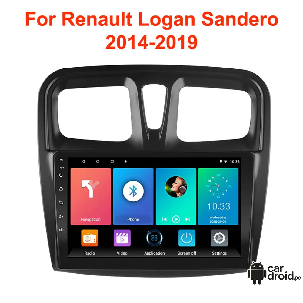 Renault logan canbus 10p 2016-2022 - 6GB RAM - 128GB - Radio Android