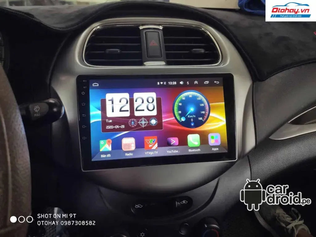 Radio Android Chevrolet Spark 2012 - 2015 Radio Android Homologada, pantalla táctil, modelo original, instalada