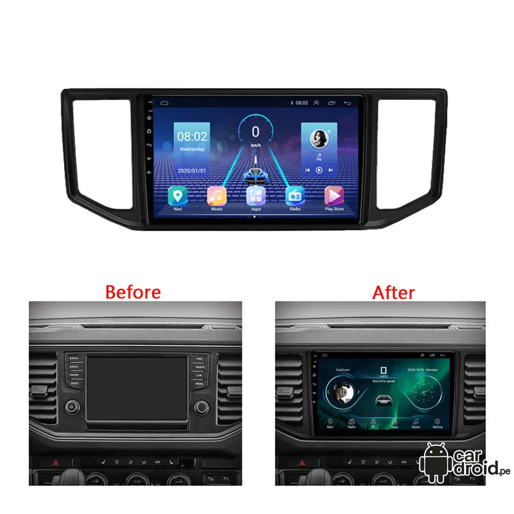 Volskwagen amarok CANBUS 2017-2022 - 6GB RAM - 128GB - Radio Android