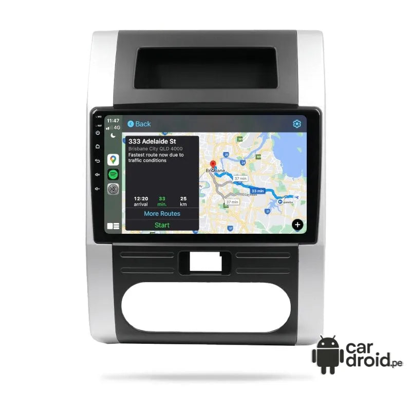Radio Android Nissan Xtrail 2007 - 2013 Radio Android Homologada, pantalla táctil, modelo original, instalada