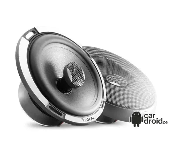 Radio Android Parlantes Focal Perfomance PC-165 6.5" 160W, pantalla táctil, modelo original, instalada