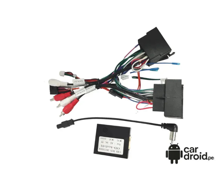 Radio Android Audi A3 / A4 / TT Canbus Conector, pantalla táctil, modelo original, instalada