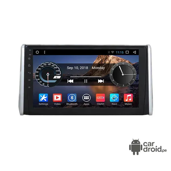 Radio Android Toyota Rav4 2019 - 2024 Radio Android Homologada, pantalla táctil, modelo original, instalada