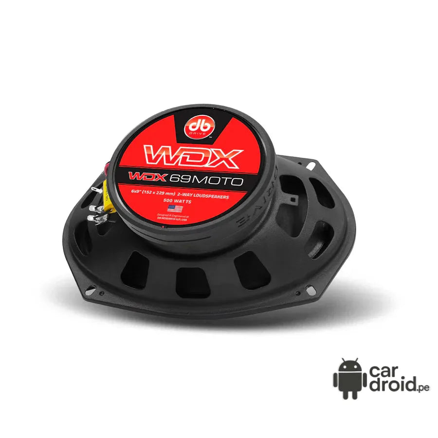 Parlantes Ovalados DB Drive WDX69MOTO