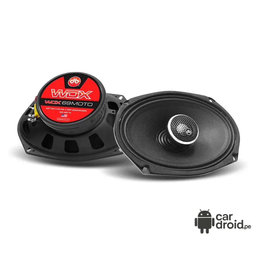 Parlantes Ovalados DB Drive WDX69MOTO
