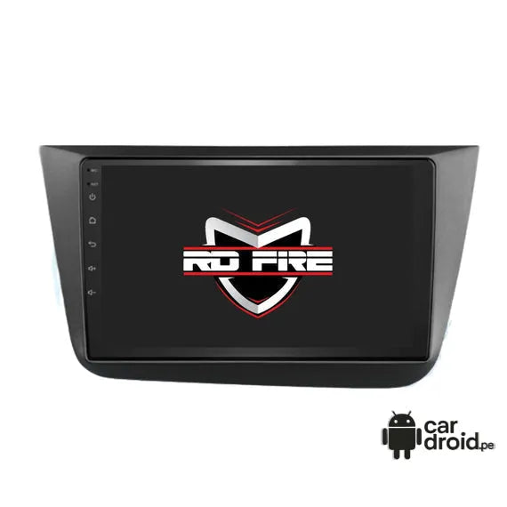 Radio Android Consola Seat Altea 2004-2015 9" pulgadas, pantalla táctil, modelo original, instalada