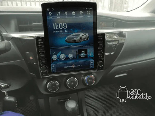 Radio Android Toyota Corolla 2015 - 2019 Radio Android Vertical Homologada, pantalla táctil, modelo original, instalada