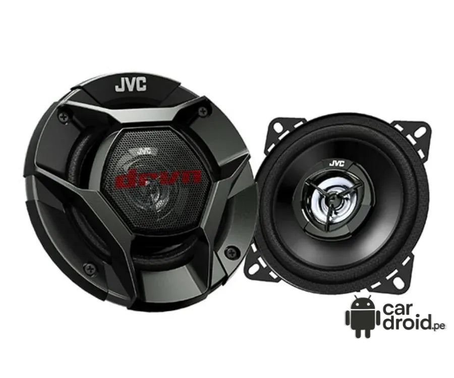Radio Android Parlante JVC COAXIAL CS-DR421 4" 220W, pantalla táctil, modelo original, instalada