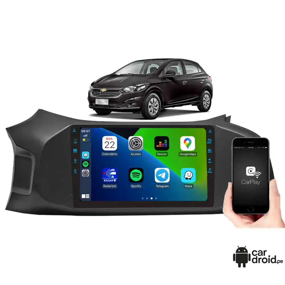 Chevrolet onix-Joy 2015-2021 - 6GB RAM - 128GB - Radio Android