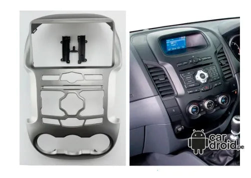 Radio Android Consola Ford Ranger T6 2008-2012 9" Pulgadas, pantalla táctil, modelo original, instalada