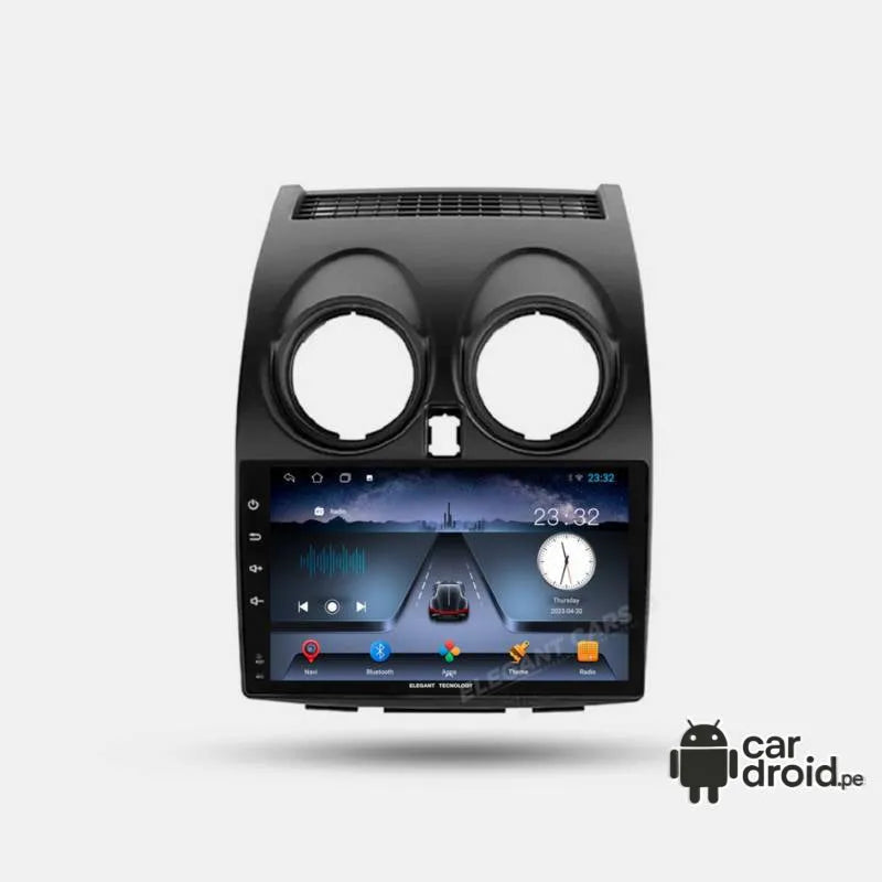 Radio Android Nissan Qashqai 2007 - 2013 Radio Android Homologada, pantalla táctil, modelo original, instalada