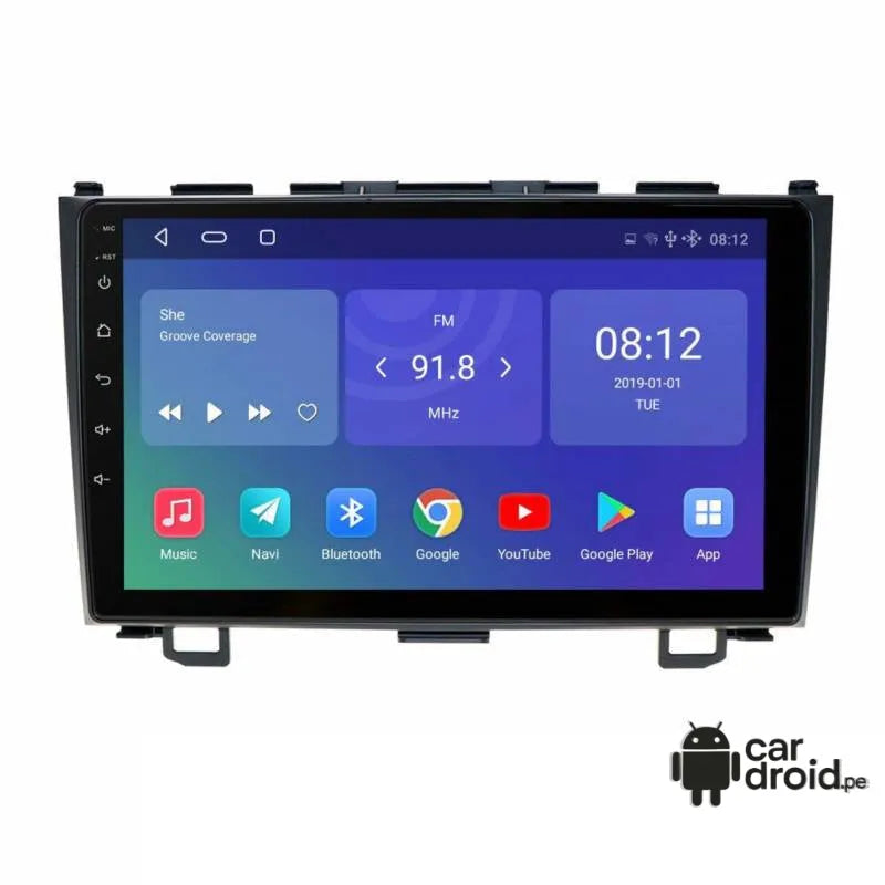 Radio Android Honda Crv 2006 - 2012 Radio Android Homologada, pantalla táctil, modelo original, instalada