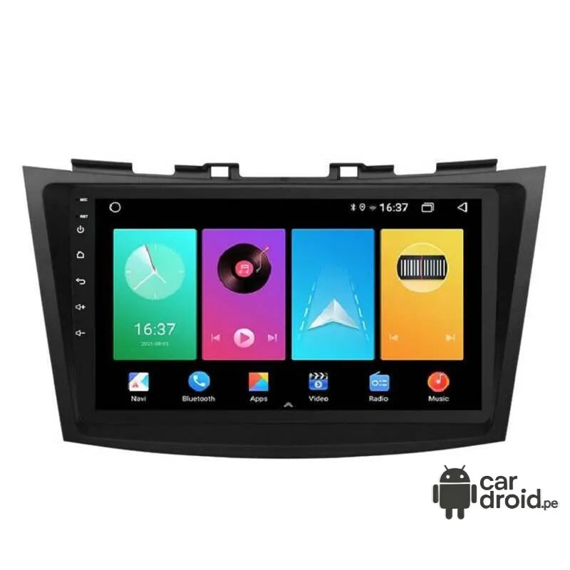 Radio Android Suzuki Swift 2012 - 2016 Radio Android Homologada, pantalla táctil, modelo original, instalada