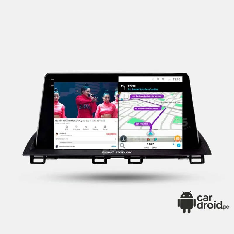 Mazda 3 2014 - 2018 Radio Android Homologada