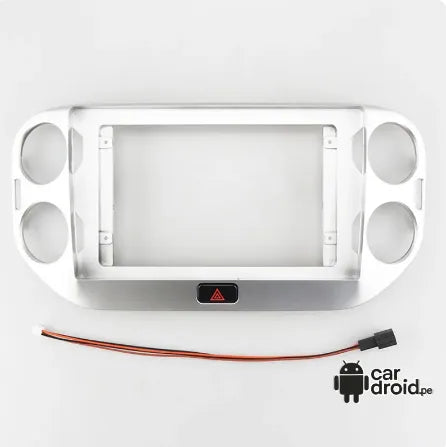 Radio Android Consola Volkswagen Tiguan 2010 - 2017 10.1" pulgadas, pantalla táctil, modelo original, instalada