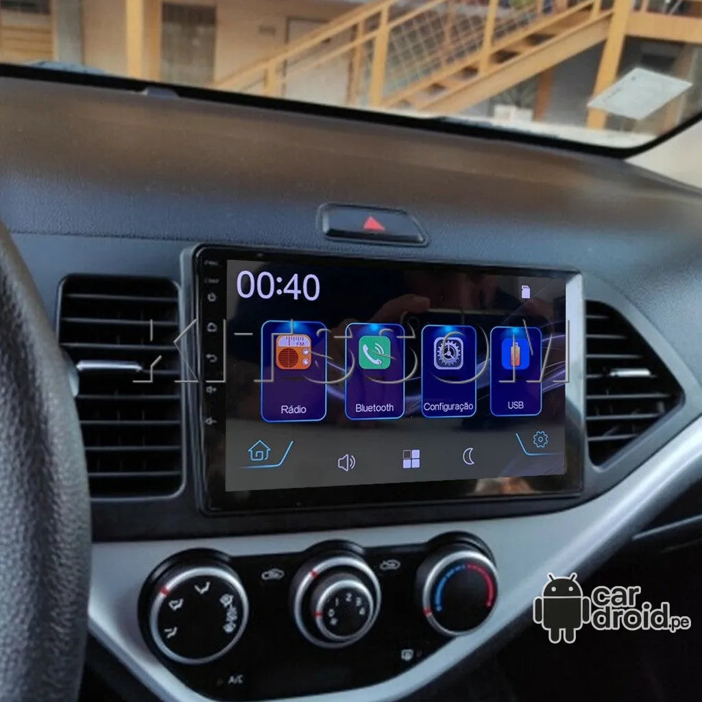 Radio Android Kia Picanto 2011 - 2017 Radio Android Homologada, pantalla táctil, modelo original, instalada