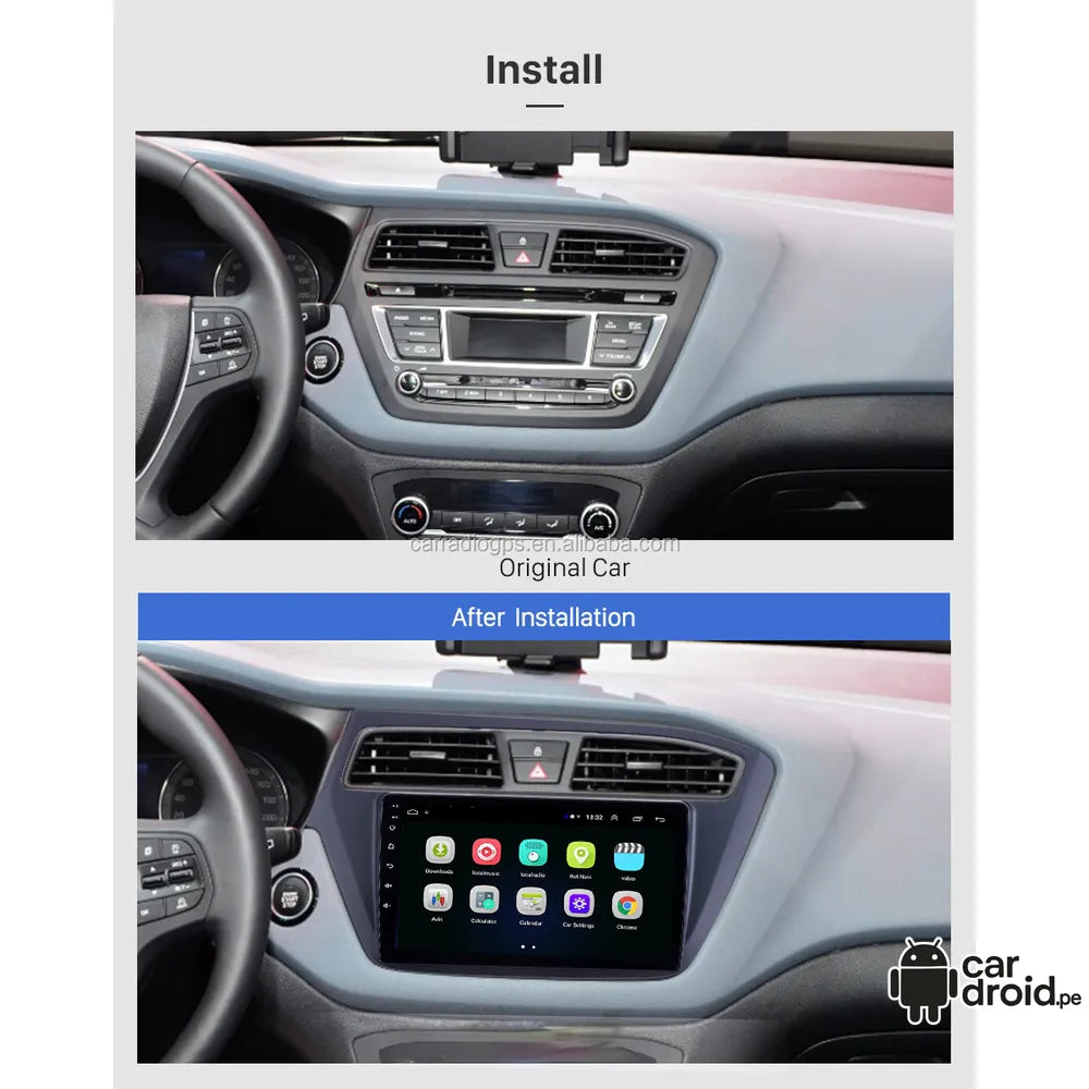 Hyundai i20 2015-2020 - 6GB RAM - 128GB - Radio Android