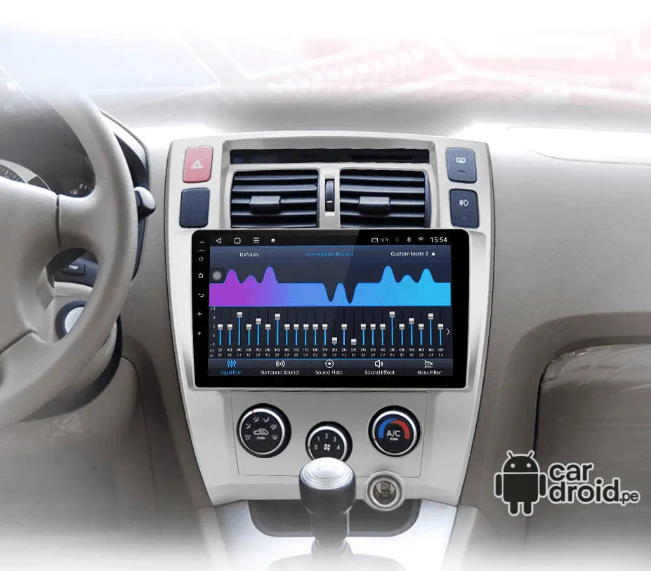 Radio Android Hyundai Tucson 2005 - 2010 Radio Android Homologada, pantalla táctil, modelo original, instalada